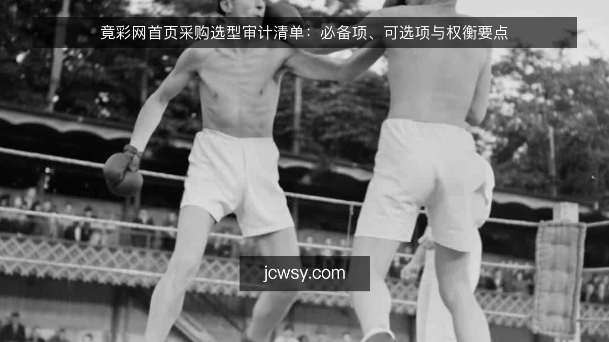 竟彩网首页采购选型审计清单:必备项、可选项与权衡要点